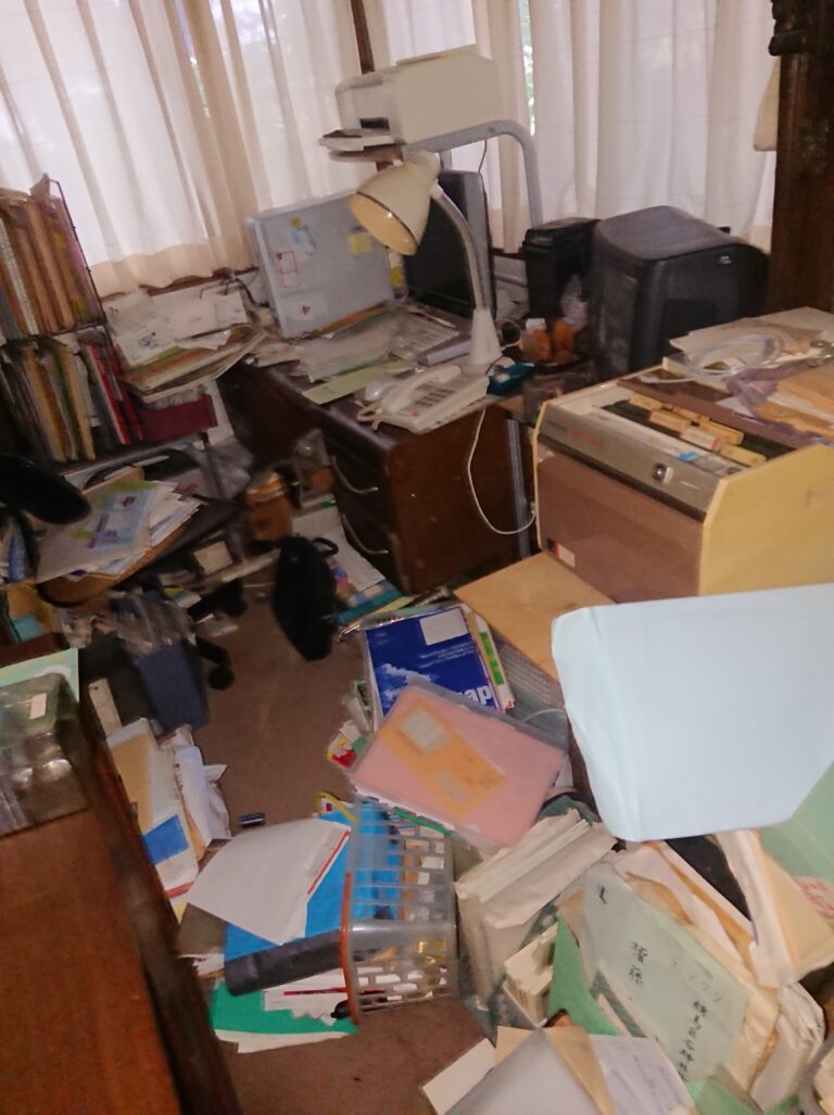 西東京市で築50年の戸建ての家財整理